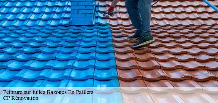 L'amélioration esthétique et la peinture des tuiles à Bazoges En Paillers dans le 85130 et les localités avoisinantes 