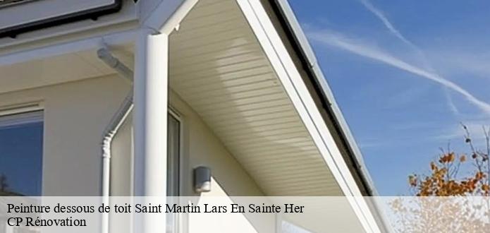 La facilité d'entretien et les travaux de peinture des dessous de toit à Saint Martin Lars En Sainte Her dans le 85210