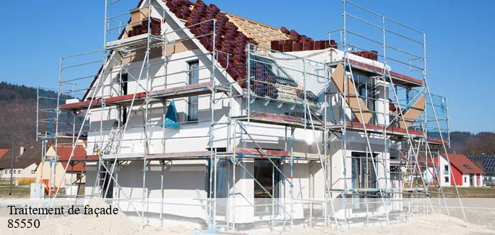 Le traitement de façade : une spécialité de CP Rénovation à La Barre De Monts dans le 85550