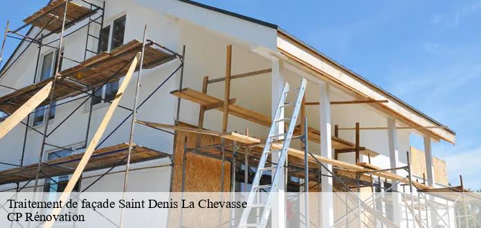 La prévention de la pénétration d'eau et les traitements des façades à Saint Denis La Chevasse