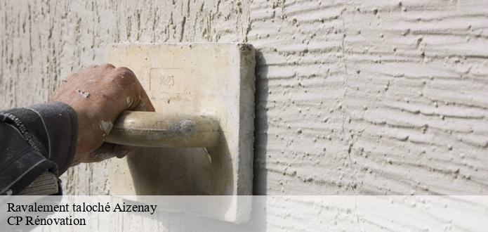 Le ravalement taloché : une spécialité de CP Rénovation à Aizenay